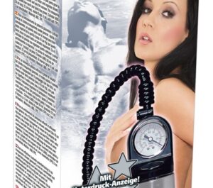 Pompă pentru Penis Deluxe cu Manometru și Regulator de Presiune
