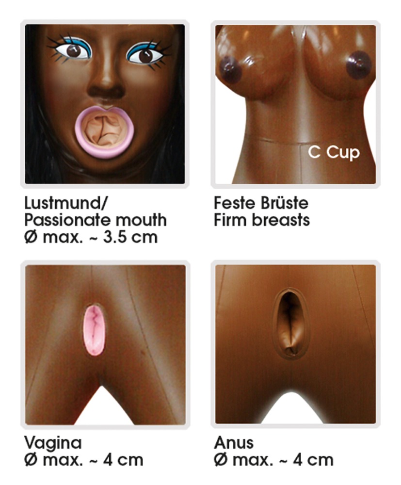 Tyra Sex Doll Păpușă Realistă 3D cu 3 Orificii 152 cm - imagine 4