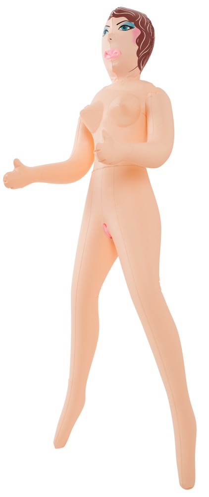 Doll Joann Păpușă Gonflabilă 152 cm cu 3 Orificii - imagine 3