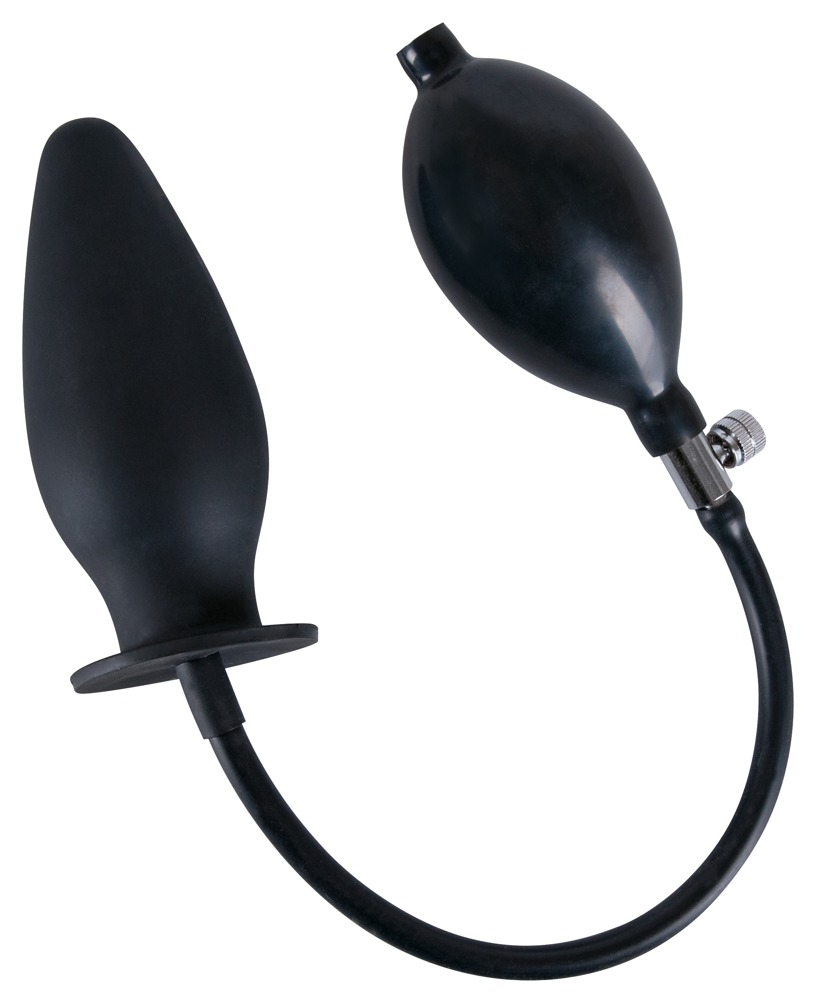 You2Toys trueBlack Dop Anal Gonflabil din Silicon - imagine 2