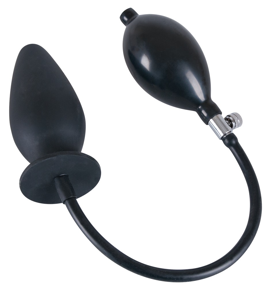 You2Toys trueBlack Dop Anal Gonflabil din Silicon - imagine 3