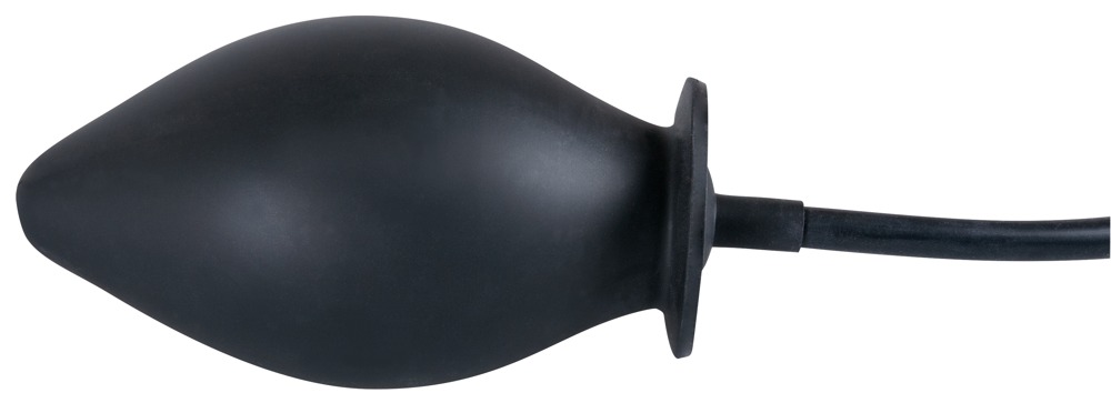 You2Toys trueBlack Dop Anal Gonflabil din Silicon - imagine 5