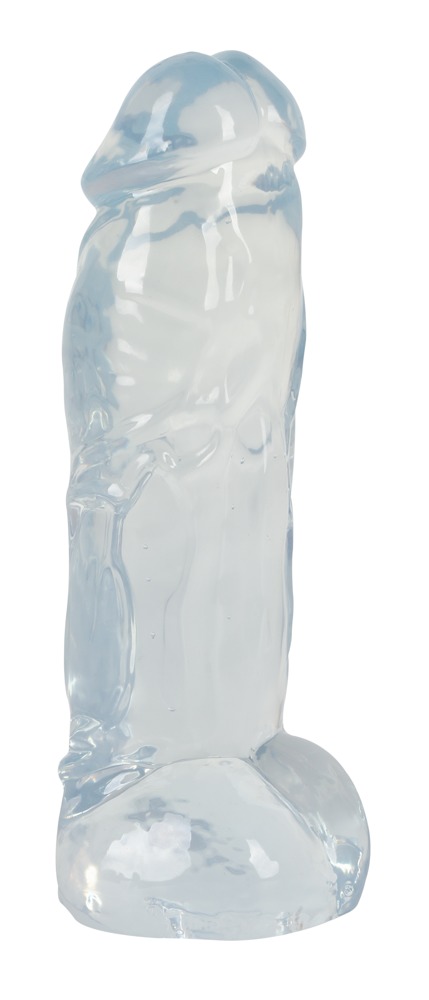 Crystal Clear Big Dong Dildo Realist Extra Gros 21.5 cm - imagine 2
