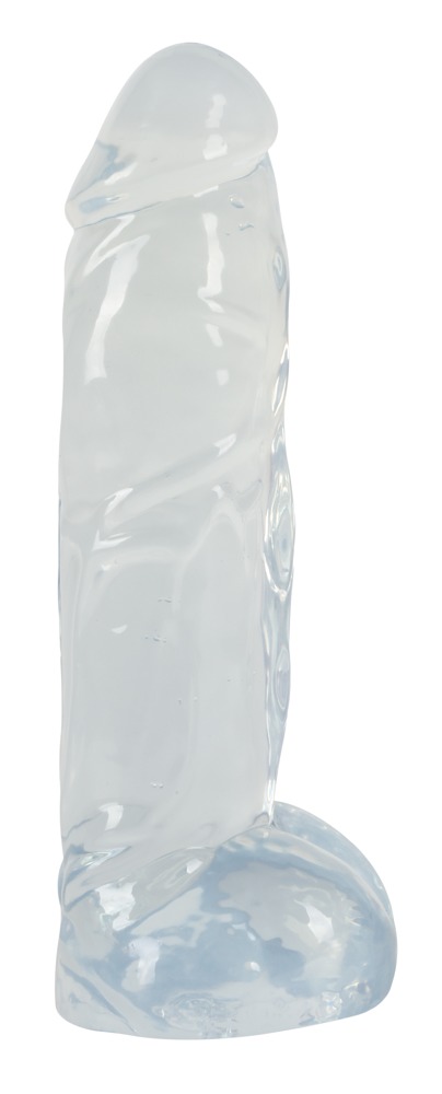 Crystal Clear Big Dong Dildo Realist Extra Gros 21.5 cm - imagine 3