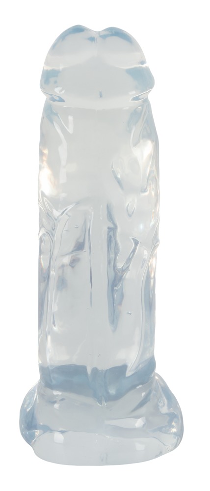 Crystal Clear Big Dong Dildo Realist Extra Gros 21.5 cm - imagine 4
