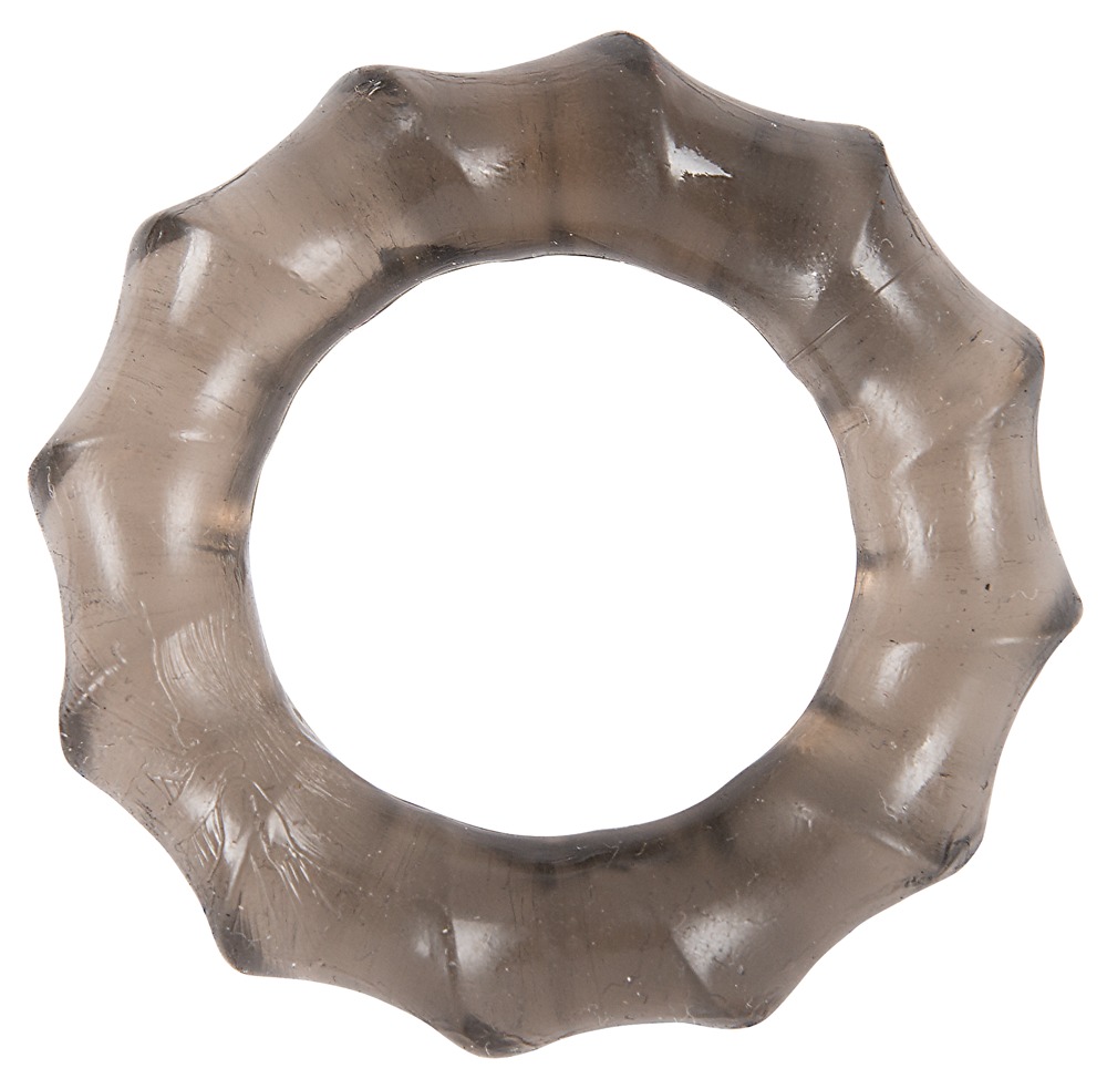 Stretchy Cock Rings Smoke Set 3 Inele pentru Penis cu Texturi Diferite - imagine 5