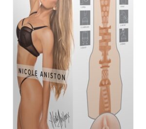 Fleshlight Nicole Aniston Masturbator Realist cu Canal Texturat