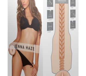 Fleshlight Jenna Haze Obsession Masturbator cu Textură Punctată și Striată