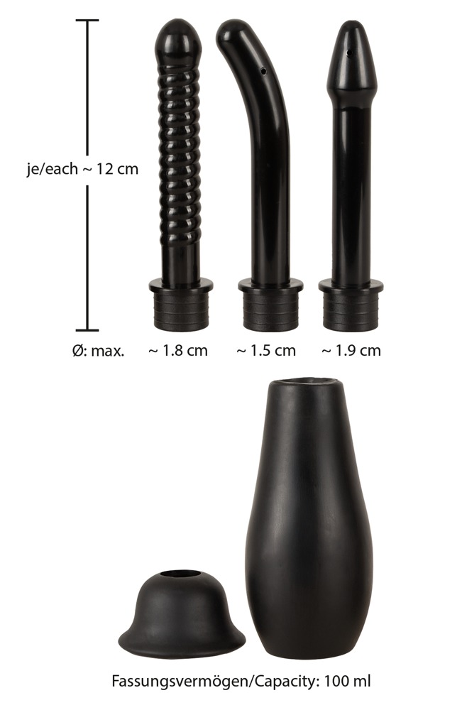 Bad Kitty Intim Shower Duș Intim cu 3 Capete Interșanjabile 100 ml - imagine 6