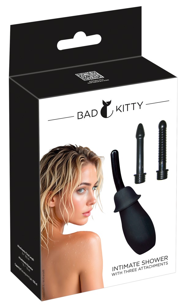 Bad Kitty Intim Shower Duș Intim cu 3 Capete Interșanjabile 100 ml