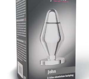 Mystim John Dop Anal Mare E-Stim din Aluminiu pentru Electrostimulare, 13 cm