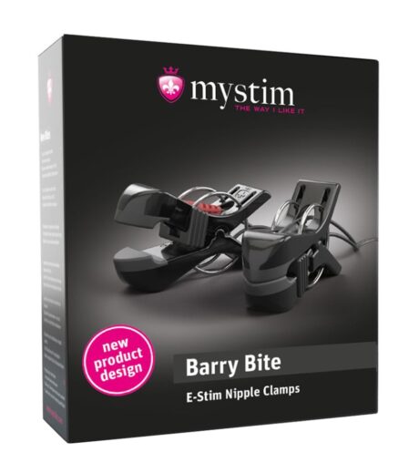 Mystim New Bites Cleme Bipolare E-Stim cu Intensitate Reglabilă, 1 Pereche