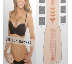 Fleshlight Dillon Harper Crush Masturbator cu Textură Variată și SuperSkin