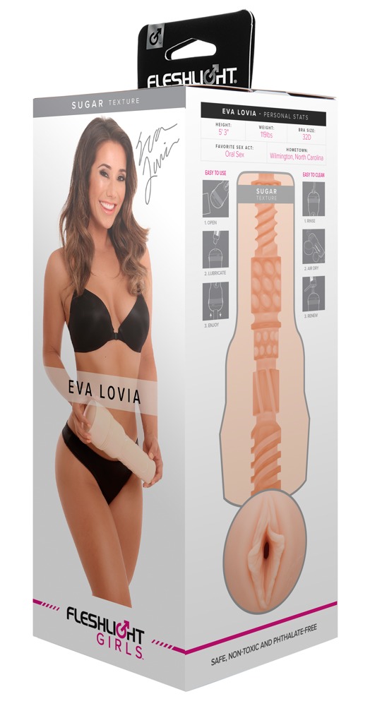 Eva Lovia Sugar Masturbator Realistic 25 cm Fleshlight