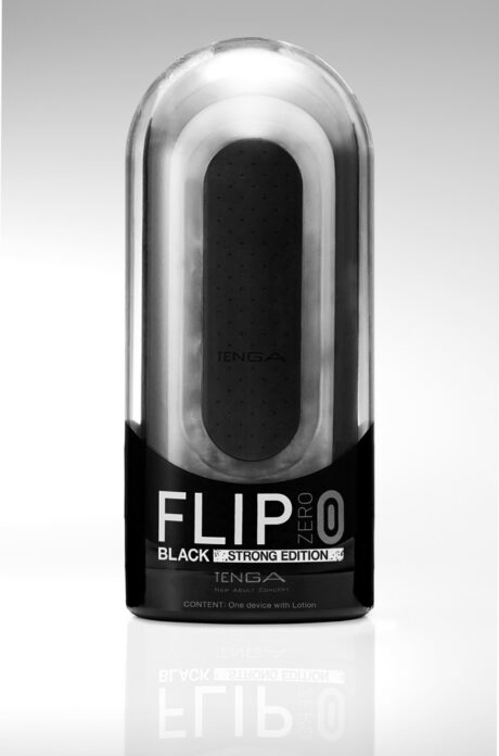Tenga Flip 0 Zero Negru – Masturbator Masculin Reutilizabil