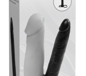 Double Trouble Inel pentru Penis și Testicule cu Dop Anal