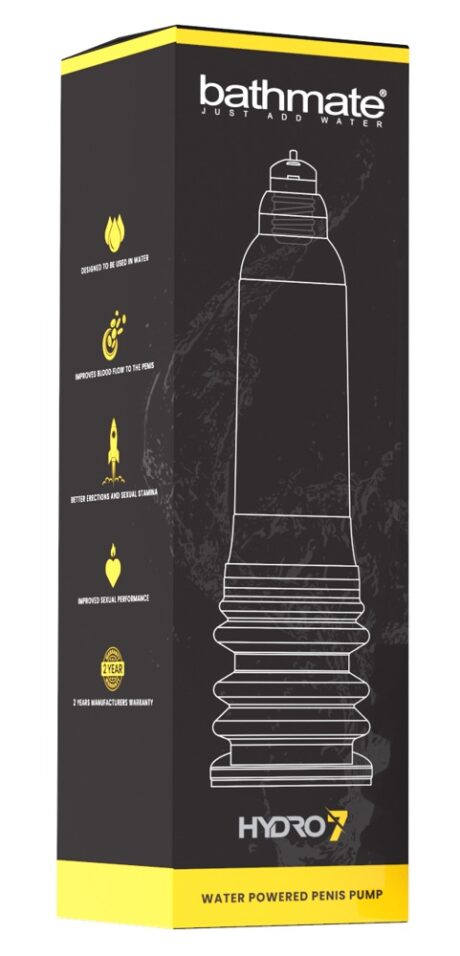Hydro7 Clear Pompă pentru Penis cu Apă Vacuum Manual