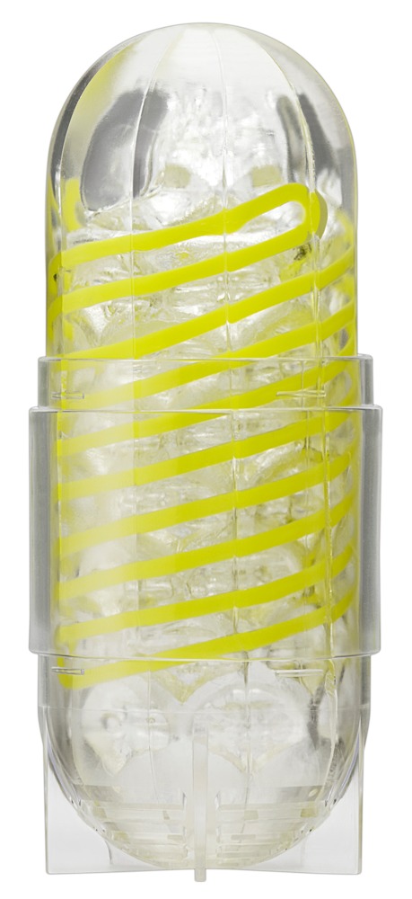 Tenga Spinner Tetra Whirly Masturbator Transparent Reutilizabil cu Lubrifiant - imagine 18