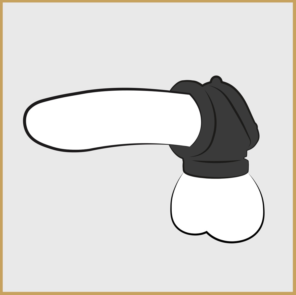 Rock Dur Cock Pipe Inel pentru Penis și Testicule din TPR - imagine 7