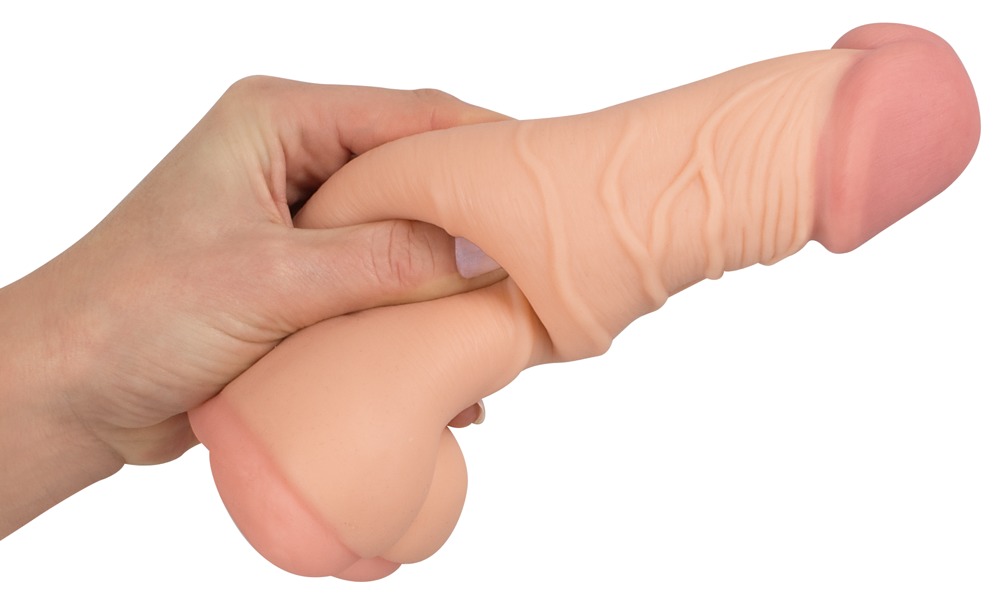 Nature 2in1 Extension+Mas Manșon Extensie Penis și Masturbator Realist - imagine 5