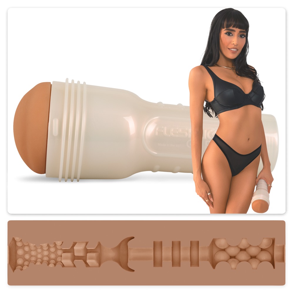 Fleshlight Janice Griffith Eden Masturbator cu Textură Variată și SuperSkin - imagine 8