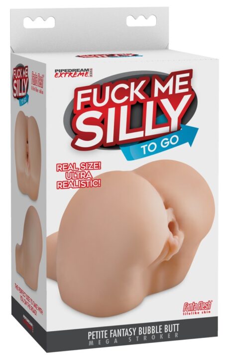 Fuck Me Silly To Go Petite Fan Masturbator Compact cu Două Deschideri