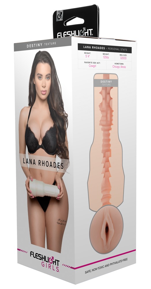 Fleshlight Lana Rhoades Destiny Masturbator cu Replică Realistă 25 cm