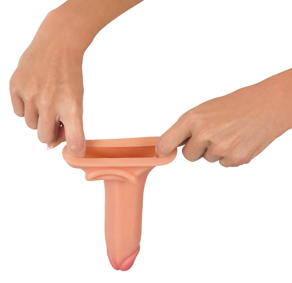 Realistixxx Extension 5 cm Manșon pentru Penis din Silicon Lichid - imagine 5