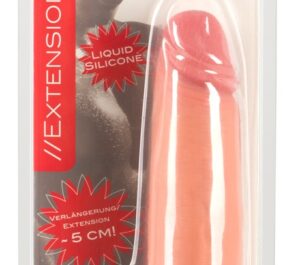 Realistixxx Extension 5 cm Manșon pentru Penis din Silicon Lichid