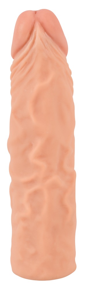 Nature Skin Tone Extension Sleeve+3 Manșon pentru Penis 19,5 cm - imagine 4