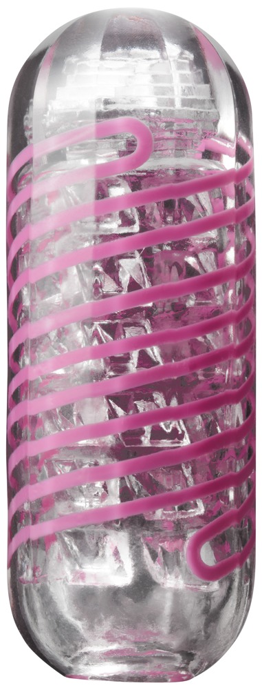 Tenga Spinner Tetra Whirly Masturbator Transparent Reutilizabil cu Lubrifiant - imagine 37
