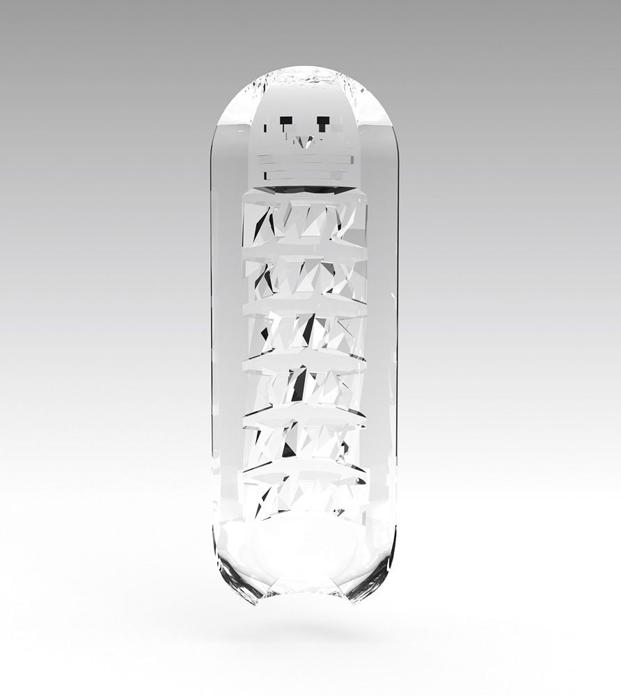Tenga Spinner Tetra Whirly Masturbator Transparent Reutilizabil cu Lubrifiant - imagine 39