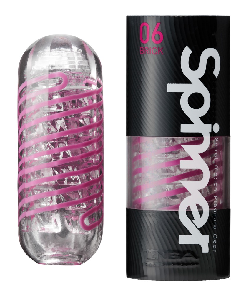 Tenga Spinner Tetra Whirly Masturbator Transparent Reutilizabil cu Lubrifiant - imagine 40