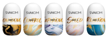 SVAKOM Hedy X Mixed Textures Set 5 masturbatoare cu texturi diferite