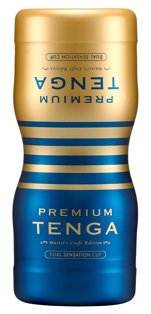 Tenga Premium Dual Sensation Cup Masturbator de Unică Folosință cu Vacuum