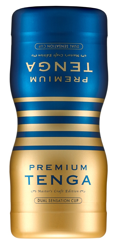 Tenga Premium Dual Sensation Cup Masturbator de Unică Folosință cu Vacuum - imagine 2
