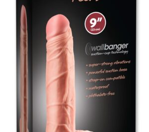 Real Feel Deluxe No. 7 Light Vibrator Realist cu Vibrații și Ventuză