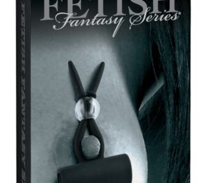 Fetish Fantasy Series Limited Edition Vibrant Silicone Nipple Lassos Inele Vibratoare pentru Mameloane