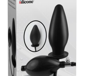 Anal Fantasy Collection Dop Anal Gonflabil din Silicon cu Pompă, 10,8 cm