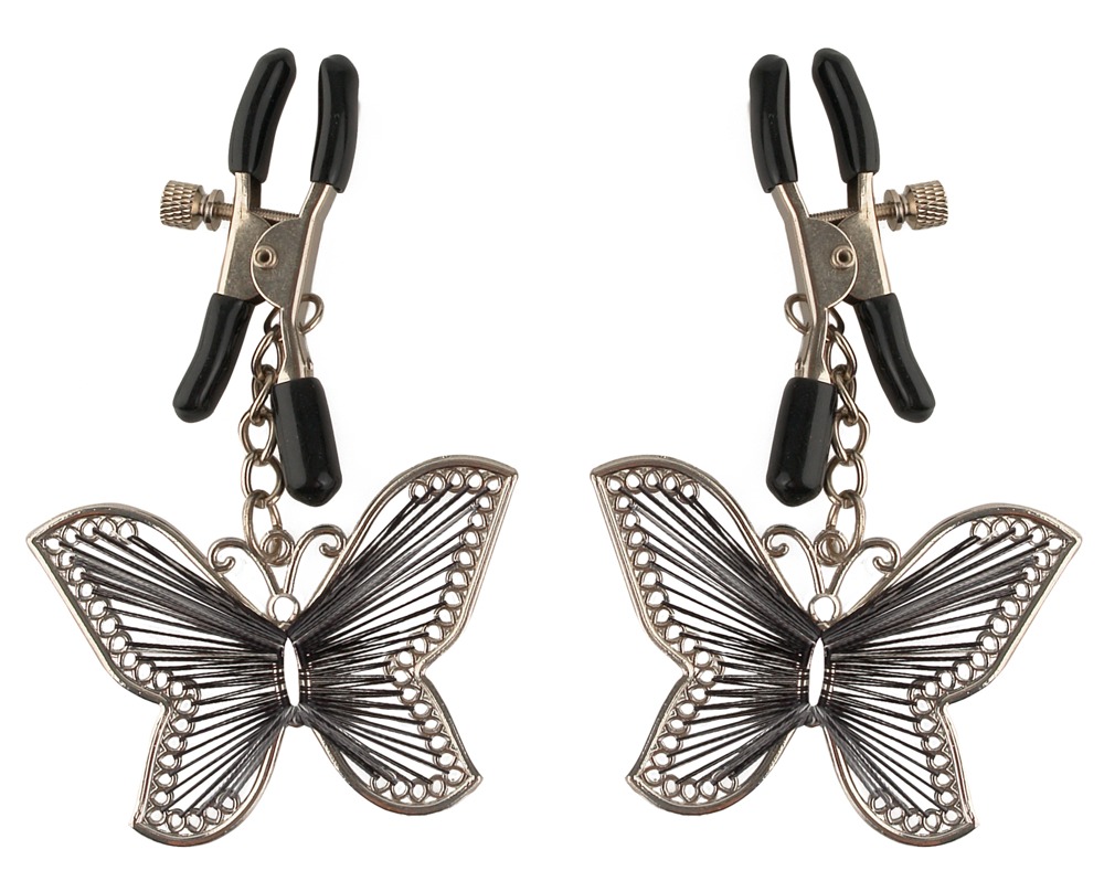 FFS Butterfly Cleme pentru Sfârcuri Metalice cu Presiune Ajustabilă - imagine 2