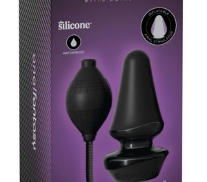 Anal Fantasy Butt P Gonflabil Plug Anal din Silicon cu Pompă