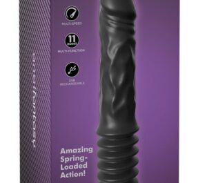 Anal Fantasy Vibrating Ass Fucker Vibrator Anal cu Thrust și Ventuză