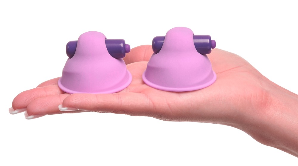 FFH Vibrant Nipple Suck-Hers Stimulatoare pentru Sfârcuri cu Vacuum și Vibrații - imagine 5