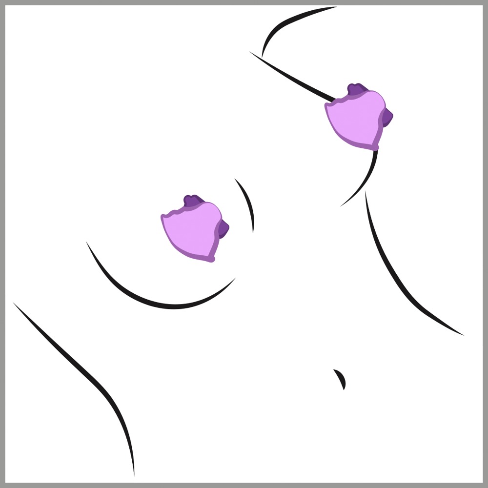 FFH Vibrant Nipple Suck-Hers Stimulatoare pentru Sfârcuri cu Vacuum și Vibrații - imagine 8