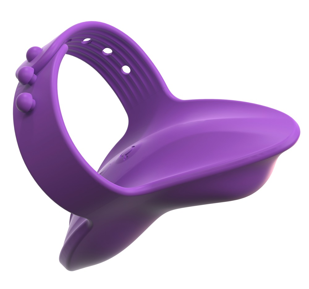 FFH Finger Vibe Mini Vibrator pentru Deget Waterproof cu Inel Ajustabil - imagine 2
