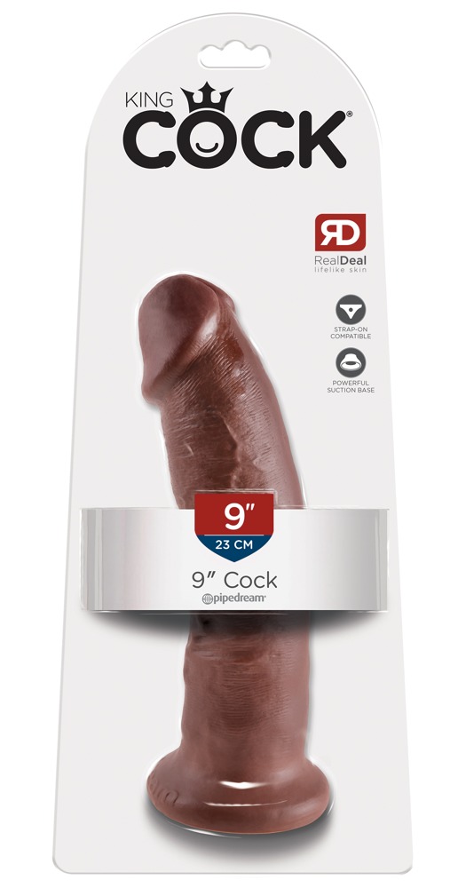 KC 9 Inch Cock Light Dildo Realist cu Ventuză 24 cm - imagine 11