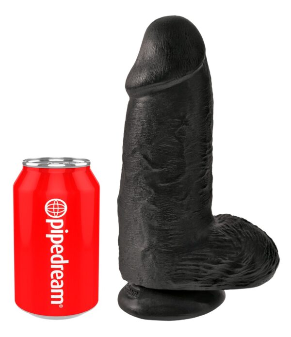 Dildo realist cu ventuză Chubby 22,9 cm - imagine 7