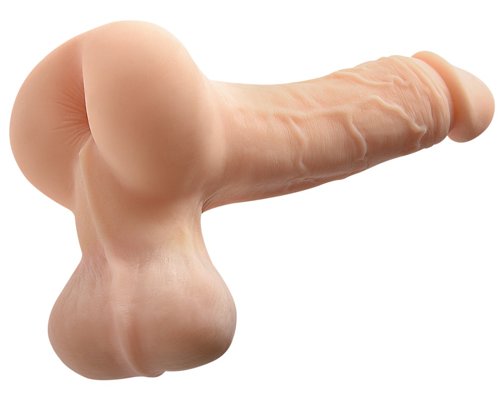 PET Fuck My Cock XL Masturbator și Extensie Penis Realistă 26 cm - imagine 3