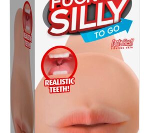 PET FMS To Go Deep Throat Masturbator Compact cu Textură și Canal Flexibil