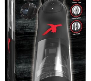 Masturbator automat Deluxe Mega-Bator cu vibrații și rotație